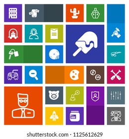 Modern, simple, colorful vector icon set with animal, dessert, automobile, cancel, machine, oar, hotel, bellboy, online, user, phone, swine, call, piglet, luggage, pig, paddle, cake, auto, sound icons