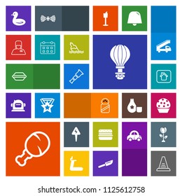 Modern, simple, colorful vector icon set with service, food, parachuting, energy, ingredient, up, animal, bun, dessert, home, white, bellhop, wildlife, house, parachute, burger, chicken, step icons