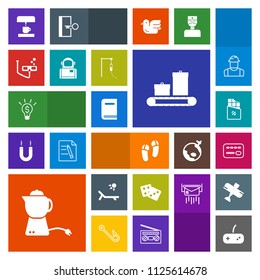 Modern, simple, colorful vector icon set with sweet, casino, astronaut, dessert, success, cosmonaut, kitchen, dice, game, space, hot, business, luggage, drink, idea, money, education, card, mask icons