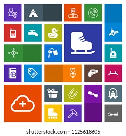 Modern, simple, colorful vector icon set with magnetic, cloud, mobile, present, holiday, winter, boy, pull, modern, automobile, profile, dollar, add, field, smart, car, money, science, nature icons