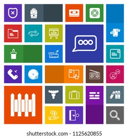 Modern, simple, colorful vector icon set with paper, airport, closed, protection, railway, freelancer, book, fire, wall, train, search, flame, safety, click, bag, message, speech, meat, security icons