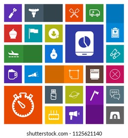 Modern, simple, colorful vector icon set with vision, perfume, cake, timer, home, technology, close, space, fashion, stick, watch, cooking, clock, kitchen, search, plane, orbit, bottle, glasses icons