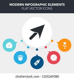 Modern, simple, colorful vector infographic background with biker, bike, record, female, summer, disc, person, care, hygiene, pink, health, brush, blossom, pointer, disk, happy, japanese, asian icons