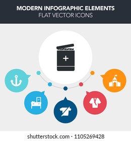 Modern, simple, colorful vector infographic background with hospital, cabinet, sign, old, shirt, wood, interior, storage, beauty, medicine, bathrobe, health, metal, doctor, fort, building, web icons