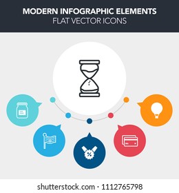 Modern, simple, colorful vector infographic background with metal, debit, jump, america, credit, money, tin, parachute, payment, countdown, plastic, usa, percent, card, sport, buy, minute, sky icons