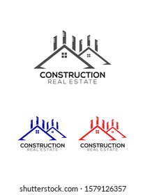 Modern and simple construction logo