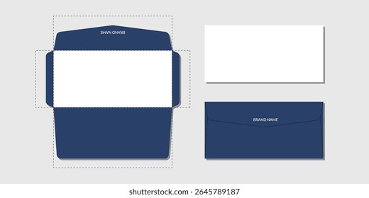 modern and simple corporate envelope design