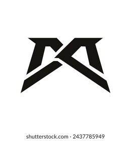 Logotipo De Letra D Y D Simple Moderno