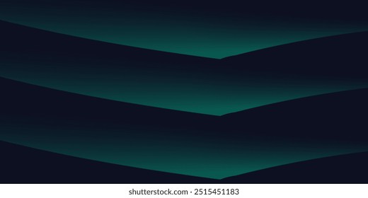 Fondo abstracto verde oscuro simple moderno y negro para el Anuncio ancho