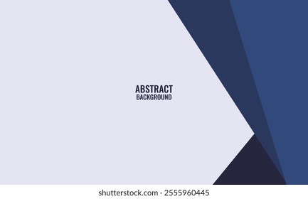 Modern simple dark navy blue background with overlap triangle layers