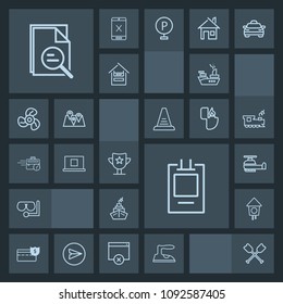 Modern, simple, dark vector icon set with wooden, home, reward, iron, success, clothes, oar, bank, boat, aviation, bird, canoe, mask, cash, award, air, transportation, paddle, transport, zoom,  icons