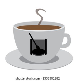 modern and simple design of cup