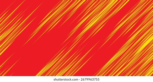 Moderno fondo de textura grunge de gradiente de patrón de color amarillo y azul oscuro de semitono de puntos simples