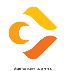 Modern And Simple Double C Logo