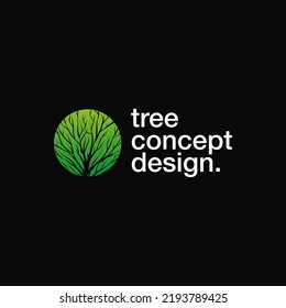 plantilla de diseño de logotipo de ramas de árbol seco simple