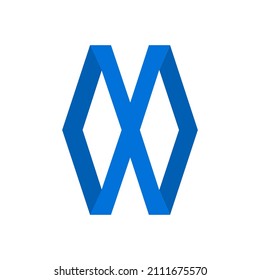 modern, simple, elegant and future infinity logo