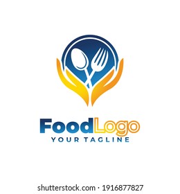 modern and simple food vector logo