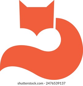logotipo moderno y simple de fox