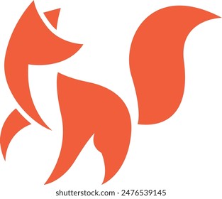logotipo moderno y simple de fox