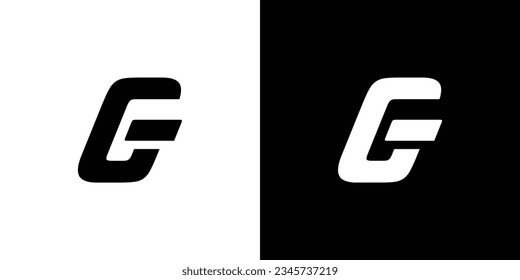 Modern and simple G logo design 