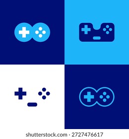 Modern Simple Game Console Logo Bundle with Creative Style for Gaming Brand, Esports Team, Streaming, and Digital Entertainment