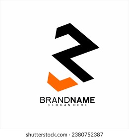 Modernes, einfaches, geometrisches abstraktes 3 R Logo-Design.
