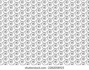 Modern simple geometric pattern illustration