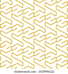 Modern simple geometric pattern. Line art background.