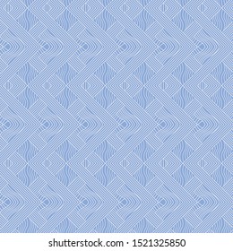 modern simple geometric seamless pattern tile in blue and white . for textile, fabric, backgrounds, wallpaper, backdrops, print and creative surface designs. seamless pattern design