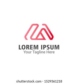 Modern simple geometric shape, abstract vector logo or element design. Best for identity and logotypes