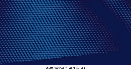 Moderno fondo de semitono ondulado azul bueno simple. Vector de estilo deportivo de arte pop Dot