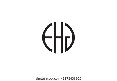 Diseño gráfico simple y moderno de un logotipo de letra de forma bugnis y tipografía vectorial de colores negros.