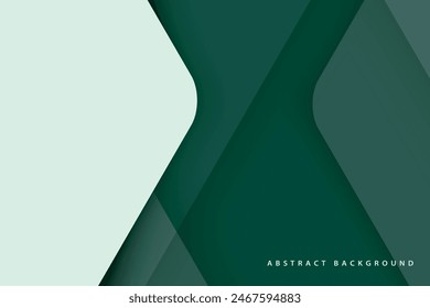 fondo abstracto geométrico moderno simple verde y blanco