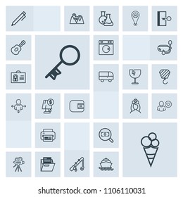 Modern, simple, grey vector icon set with nurse, file, office, search, write, key, fishing, online, clean, blank, sport, sweet, video, white, hand, printer, movie, fish, security, dessert, rod icons