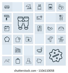 Modern, Simple, Grey Vector Icon Set With Sale, Celebration, Bellhop, Snorkel, People, Nature, Boxing, Hotel, Sound, Card, Travel, Tower, Label, Music, France, Hospitality, Mask, Sport, View Icons