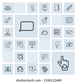 Modern, simple, grey vector icon set with navigation, certificate, flight, sound, tank, chat, headset, price, sign, audio, success, road, drum, finger, index, communication, musical, war, video icons