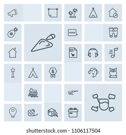 Modern, simple, grey vector icon set with sound, center, gun, award, map, business, finance, ocean, voice, shovel, construction, equipment, man, friction, army, boat, call, military, electrical icons