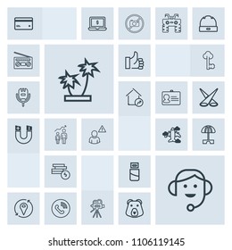 Modern, simple, grey vector icon set with plane, ring, good, circle, business, office, aircraft, cash, debit, location, card, profile, success, up, summer, hand, usb, technology, cable, banking icons