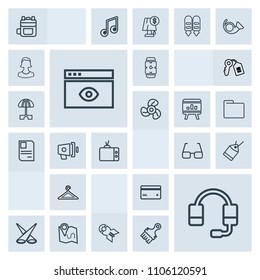 Modern, simple, grey vector icon set with time, light, sale, scene, internet, travel, label, minute, map, road, war, headset, money, nuclear, computer, clothes, debit, banking, backdrop, clock icons