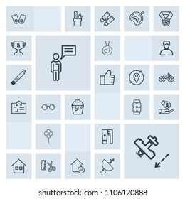 Modern, simple, grey vector icon set with hairdresser, fan, business, care, airplane, ventilator, clock, hair, home, plane, summer, house, person, building, fashion, sport, flipper, professional icons