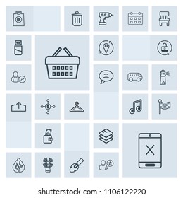 Modern, simple, grey vector icon set with fashion, construction, cord, connection, information, nation, environment, business, purse, shovel, equipment, subscription, buy, internet, forest, tree icons