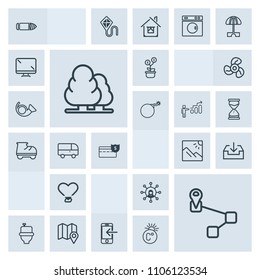 Modern, simple, grey vector icon set with horizontal, growth, bathroom, heart, location, military, technology, landscape, investment, download, environment, scenery, weapon, sign, transfer, cash icons