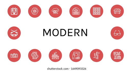 modern simple icons set. Contains such icons as Tuxedo, Brain, Cloud, Tyre, Stove, Sofa, Camera, Settings, Building, Email, Razor, Dance, can be used for web, mobile and logo