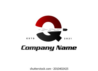 Modernes und einfaches Logo-Design ErstQ kombiniert mit Kugeln Aufnahme.