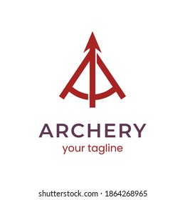 Logotipo Carta moderna y simple A con un elemento de flecha para representar el aspecto financiero, analítico, de crecimiento, liderazgo en una empresa de negocios