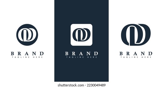 Modern and simple Letter OD Logo, suitable for any business with OD or DO initials.