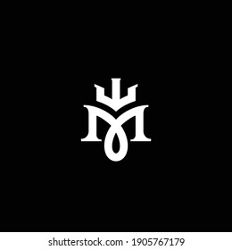Modern and Simple Letter W and M  Logo Designs