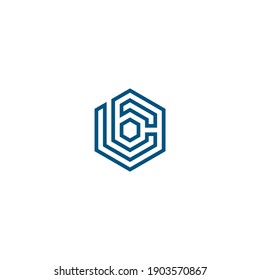 Modern and Simple Lettermark Letter B and Letter C Logo Designs