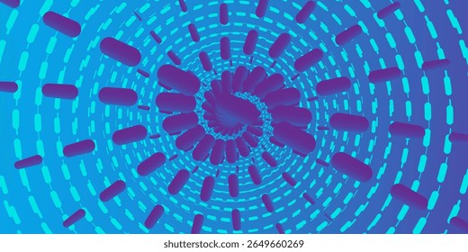 modern simple line pattern vector ilustration dotted circle texture concept glossy good art