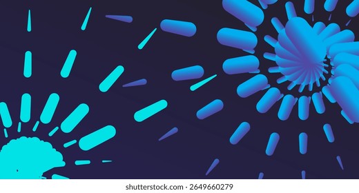 modern simple line pattern vector ilustration dotted circle texture design concept template glossy good art elegant 